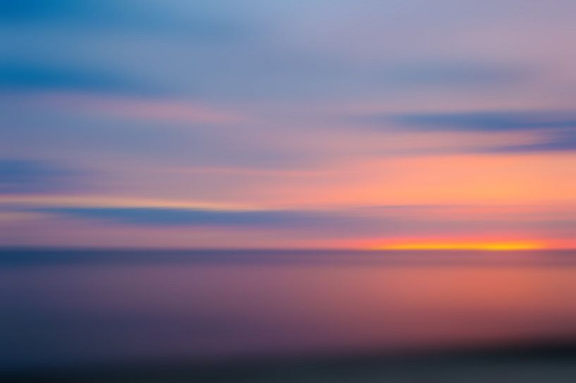 Coucher de soleil sur la mer Baltique par Thomas Matzl