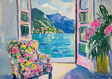 Henri Matisse inspires Open Window by Niklas Maximilian
