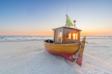 Vissersboot Ahlbeck van Sven-Erik Arndt