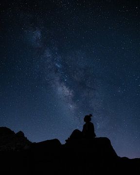 Sternenbeobachtung unter der Milchstraße von Visuals by Justin