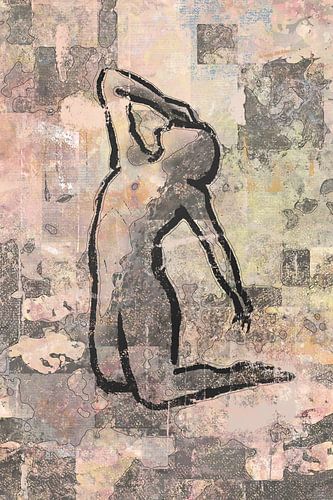 Het verlies - man op zijn knieën