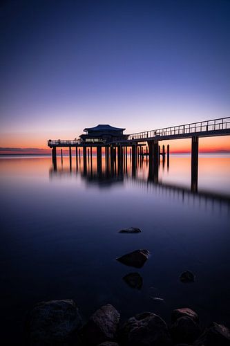 The sunrise Timmendorfer Strand
