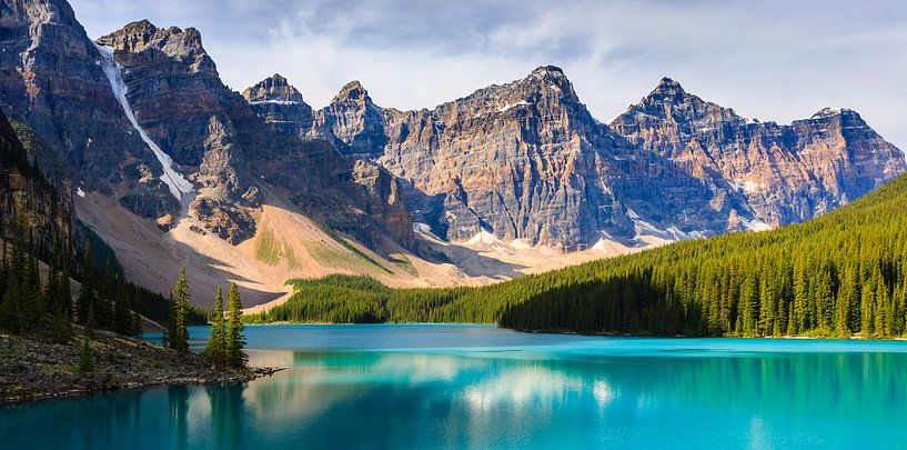 Moraine Lake in Banff National Park von Henk Meijer Photography