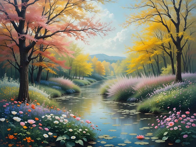 Automne dans la forêt par HorizonArtistry