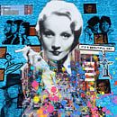Motiv Marlene Dietrich - Dadaismus Nonsens by Felix von Altersheim thumbnail