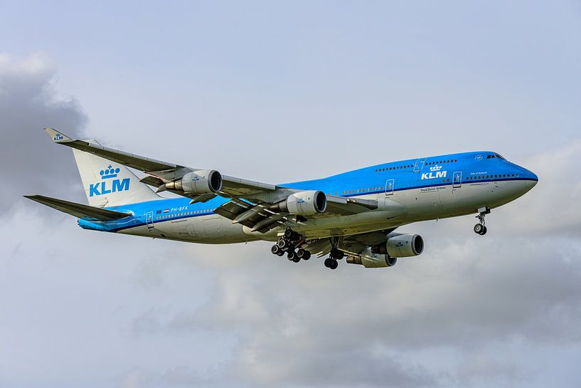 KLM Boeing 747-400 &quot;City of Karachi&quot;. von Jaap van den Berg
