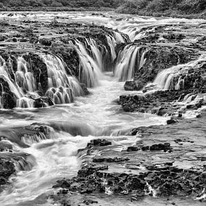 La chute d'eau Brúarárfoss ou Brúarfoss Islande