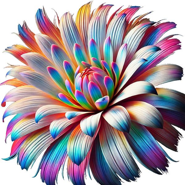 Flower Power - middagbloem - klimmende ijsplant van Eric Nagel