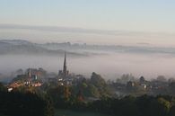 Sunrise in Vaals (prize winnig photo 2014) van Tom Meijer thumbnail