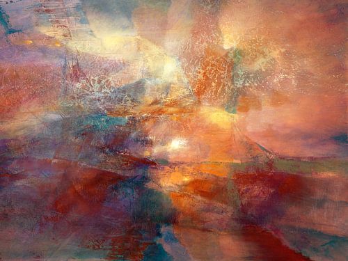 Cores of burning amber by Annette Schmucker