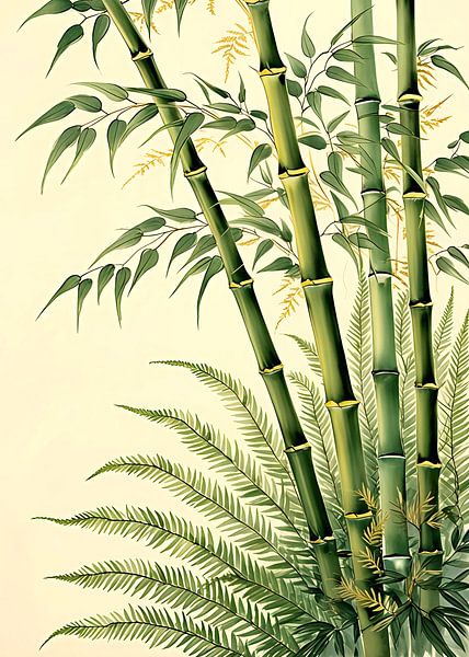 Bamboo and Fern by BRZ999