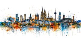 Köln Skyline