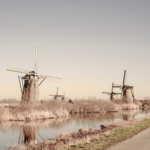Kinderdijk. Windmühlen als Kulturerbe. von Alie Ekkelenkamp