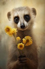 Stick tail full of sunbeams by Brigitta Meijer