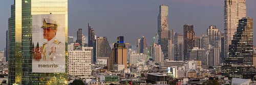 Bangkok bij zonsondergang