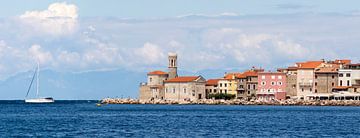 Blick auf Piran (2) von Jolanda van Eek en Ron de Jong