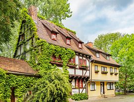 Die Studentenburse (bursa pauperum) befindet sich in der Altstadt von Erfurt, Deutschland von Gunter Kirsch