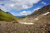 Mooi uitzicht in de Alpen