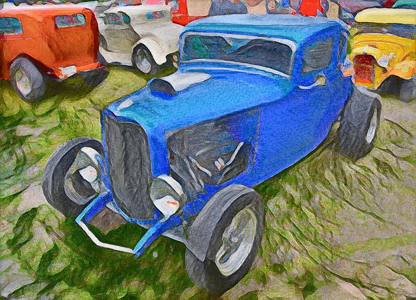 Hot Rod bijeenkomst van Torfinn Johannessen