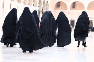Femmes voilées à Damas sur Gert-Jan Siesling