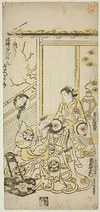 Torii Kiyomasu II - The Actors Tamazawa Saijiro I