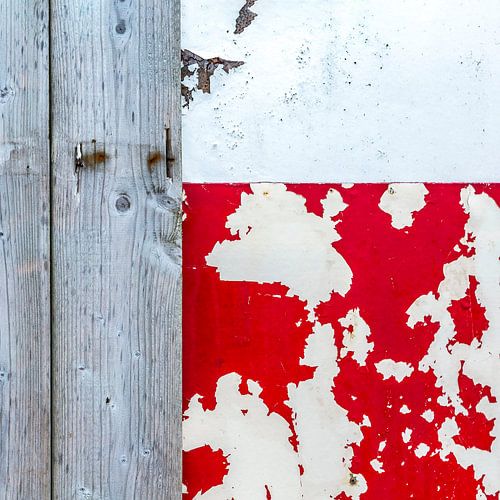 Maison de plage abstraite en matériau naturel