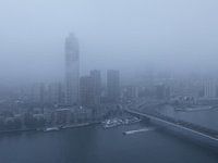 Rotterdam - City view - Skyline Rotterdam - Fog - Marja Suur (12)
