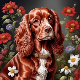 My sweetest Cocker Spaniel by Wilfried van Dokkumburg