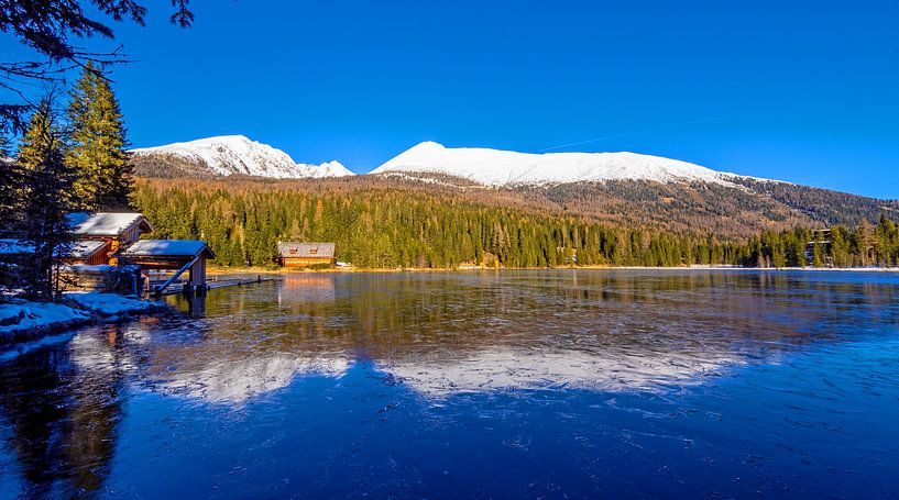 Spiegelung im Prebersee von Christa Kramer