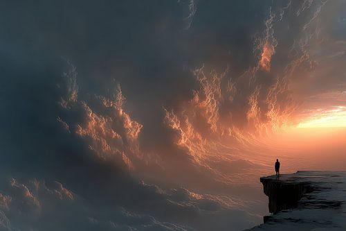 minimalisme mens in de natuur
