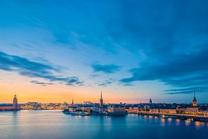 Stockholm am Abend von Tom Uhlenberg