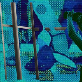 Blue Garden by True Color Stories