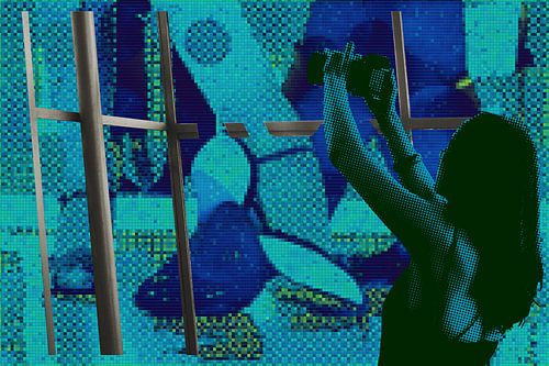 Blue Garden von True Color Stories