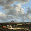 Ansicht von Haarlem mit Bleichen im Vordergrund, Jacob van Ruisdael