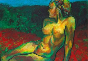  nu féminin dans la nature sur ART Eva Maria