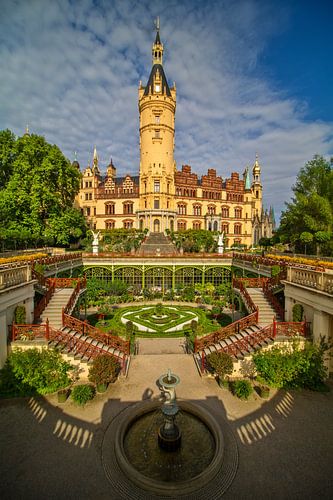 Eén uitzicht - één kasteel - veel licht