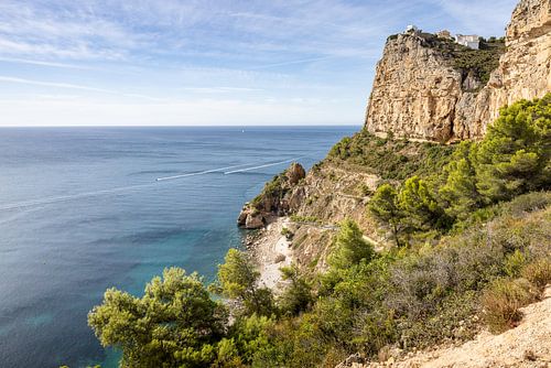 Landschap en uitzicht in de omgeving van Moraira