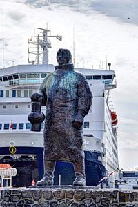 IJmuider Vissersmonument Niederlande