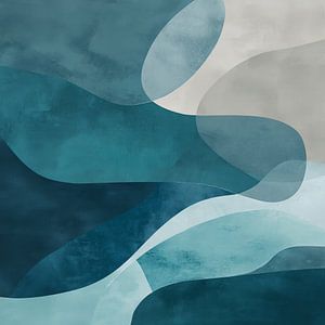 Flow of Blue Silence