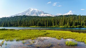 Stratovulkan Mount Rainier.