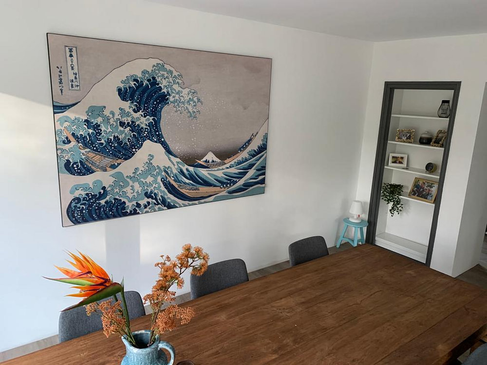 The great wave of Kanagawa, Hokusai