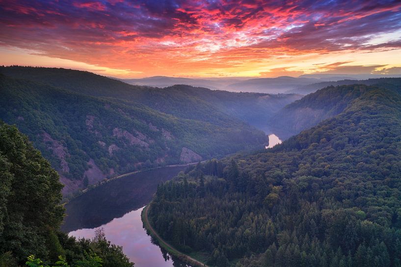 Great Saar Loop at sunrise by Markus Lange