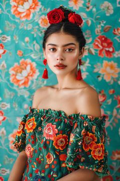 Blooming beauty in a blaze of colour by Poster Art Shop