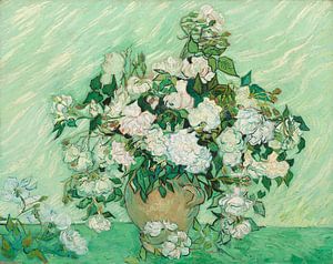 Vase mit Rosen - Vincent van Gogh