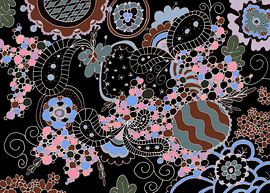 Paisley Vergnügen orientalisches Geheimnis von QEIMOY