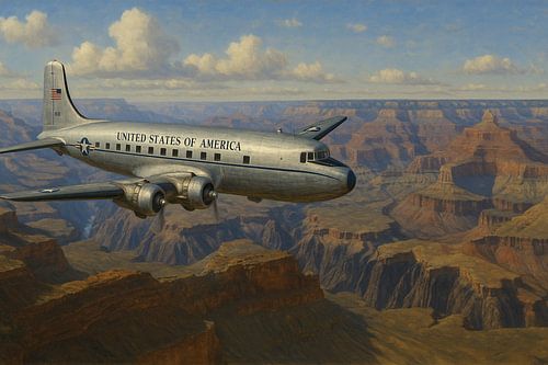 Schwingen über dem Canyon