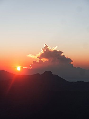 Sonnenaufgang vom heiligen Berg