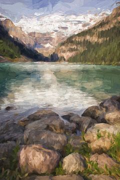 Lake Louise in Alberta, Kanada