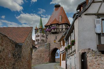 Village historique de Chatenois en Alsace sur Tanja Voigt