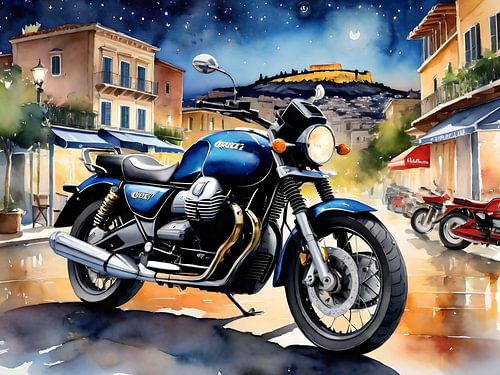 Met de Guzzi door Griekenland I